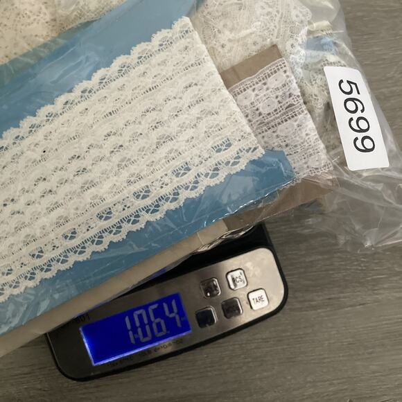 Sewing Trims Lot Lace Rick Rack Assorted Vintage Ribbon Yardage mixed huge lot - Picture 14 of 14